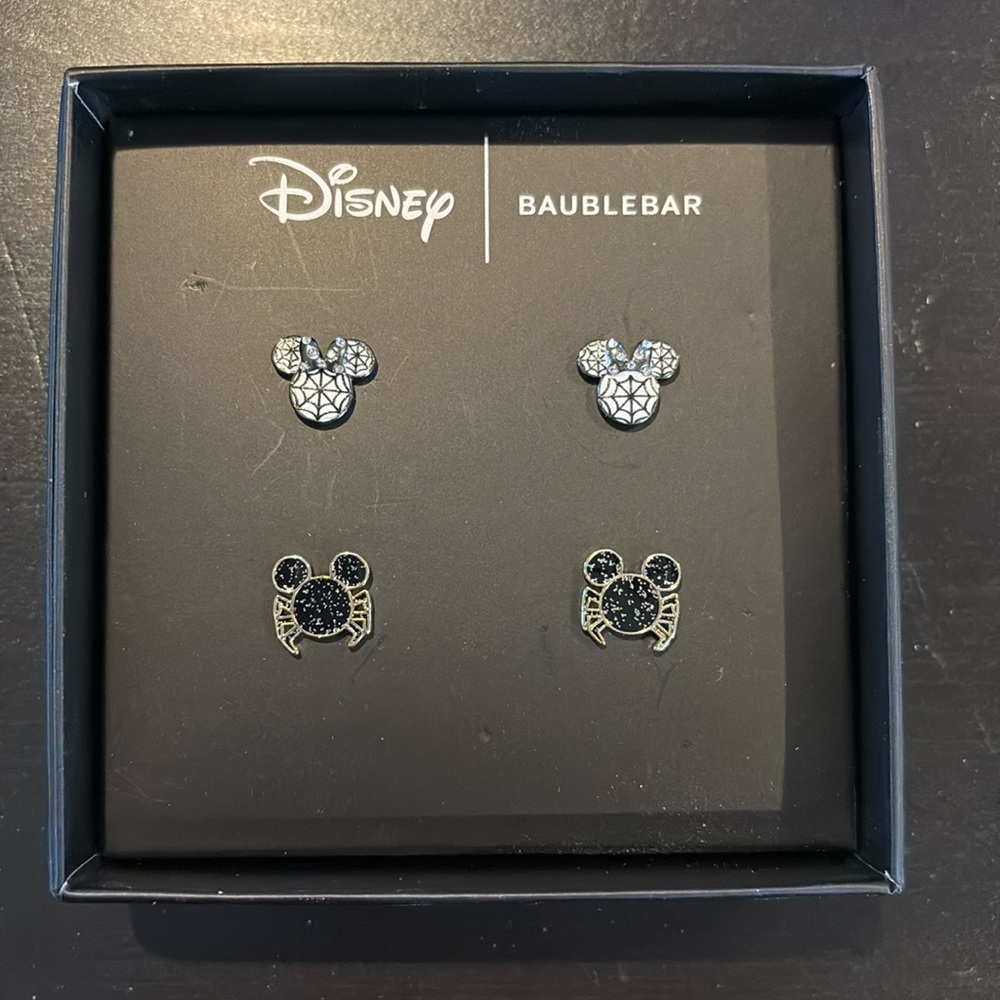 Disney Baublebar Halloween Minnie & Mickey Earrings